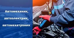 Ремонт автомобиля, профессии: автомеханик, автоэлектрик, автомехатроник